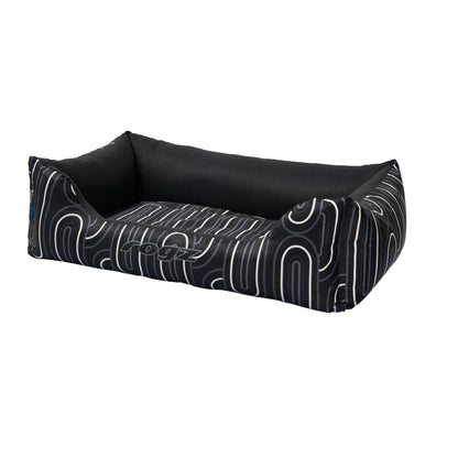 Cama Para Perro Rogz Graphix 101x64x33cm Estampado Arcos Talla Xl (39-64kg)_0