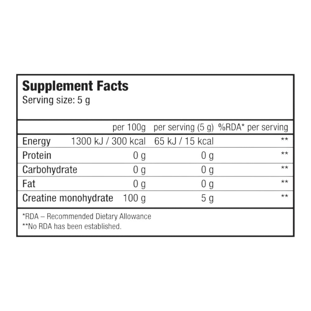 100% Creatine Monohydrate 500 Gr_1