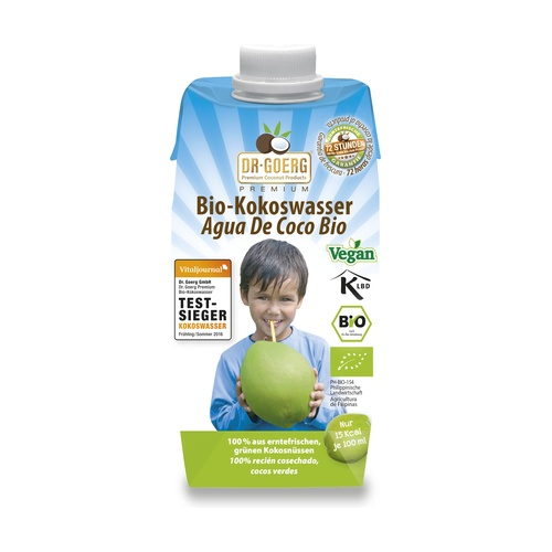 Agua de coco Bio Dr. Goerg 330 ml