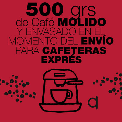 Cafe Sin Intermediarios Café Colombia Besos Molido Espresso 500 G_1