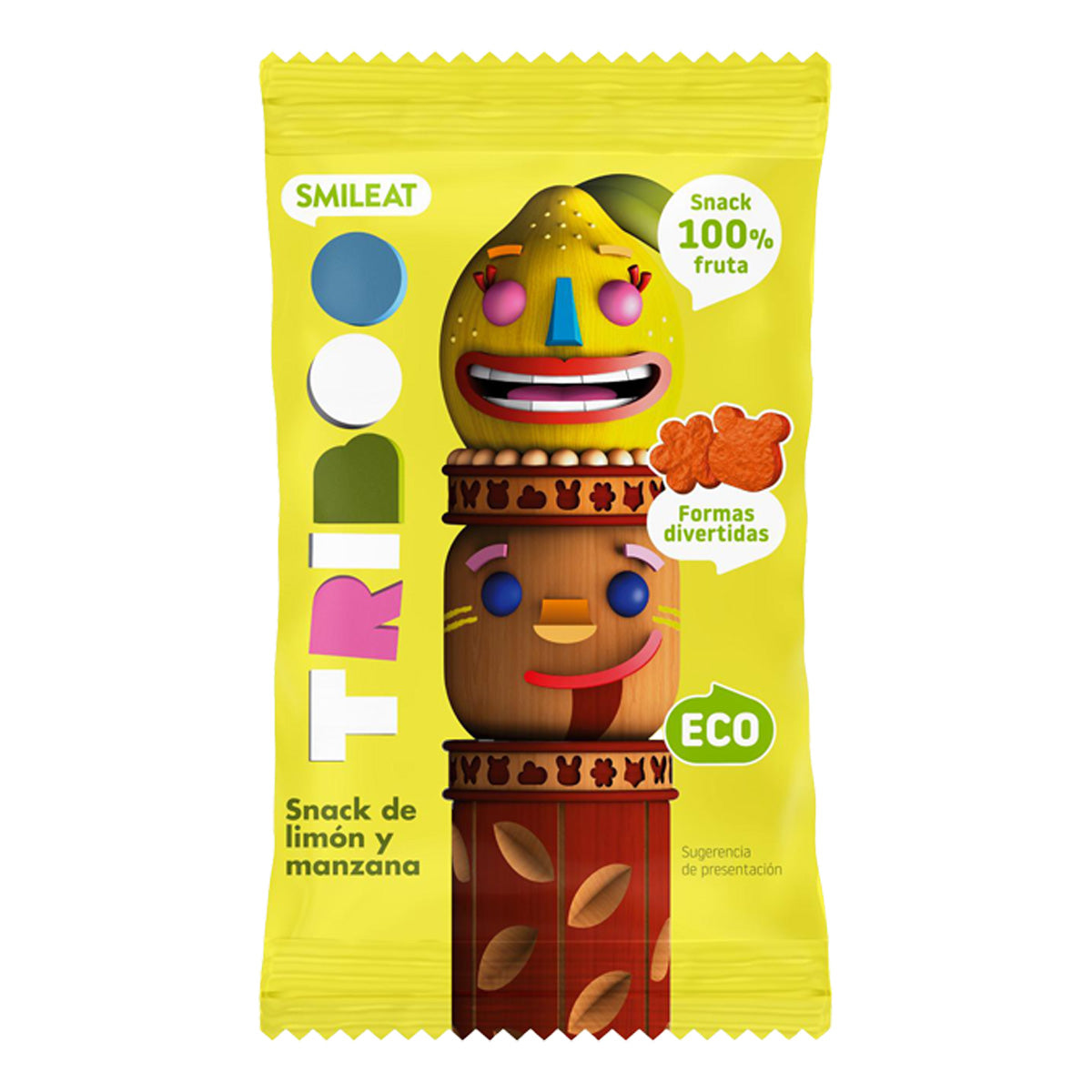 Pack Mix Snacks Triboo frutas ECO Smileat 5 uds 25 g