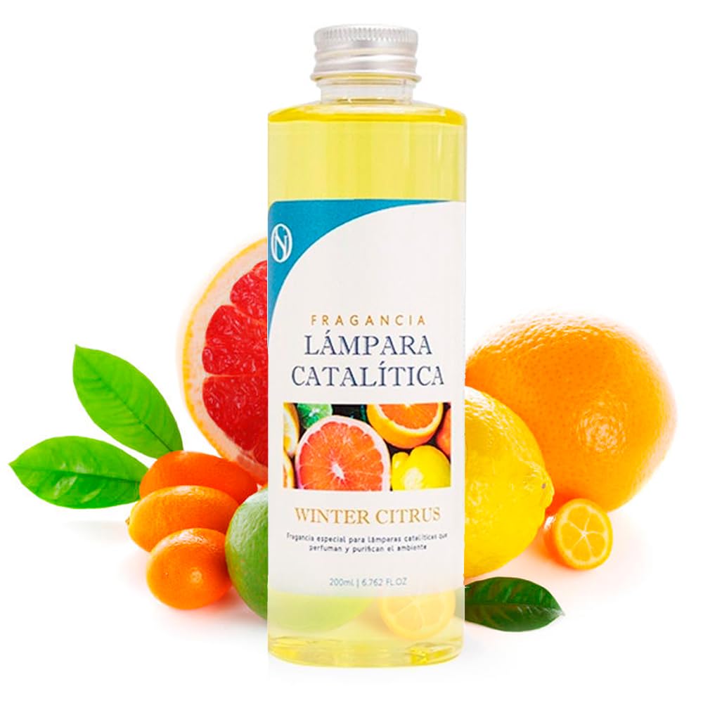 Pack 3x Fragancia Para Lámpara Catalítica 500ml: Aroma Winter Citrus - Disfruta De Tu Aroma Favorito Durante Más Tiempo_1