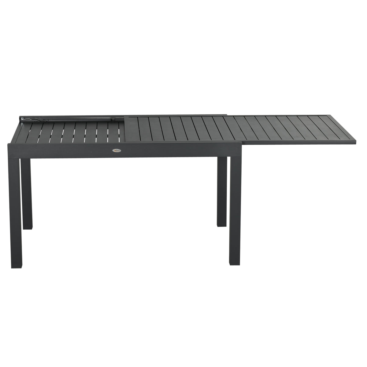 Conjunto Muebles De Jardín 9 Piezas Outsunny 270x90x75 Cm Gris_3