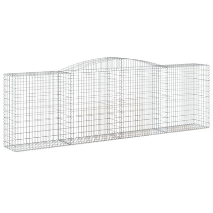 Cestas De Gaviones 25 Uds Forma De Arco Hierro 400x50x120/140cm_2