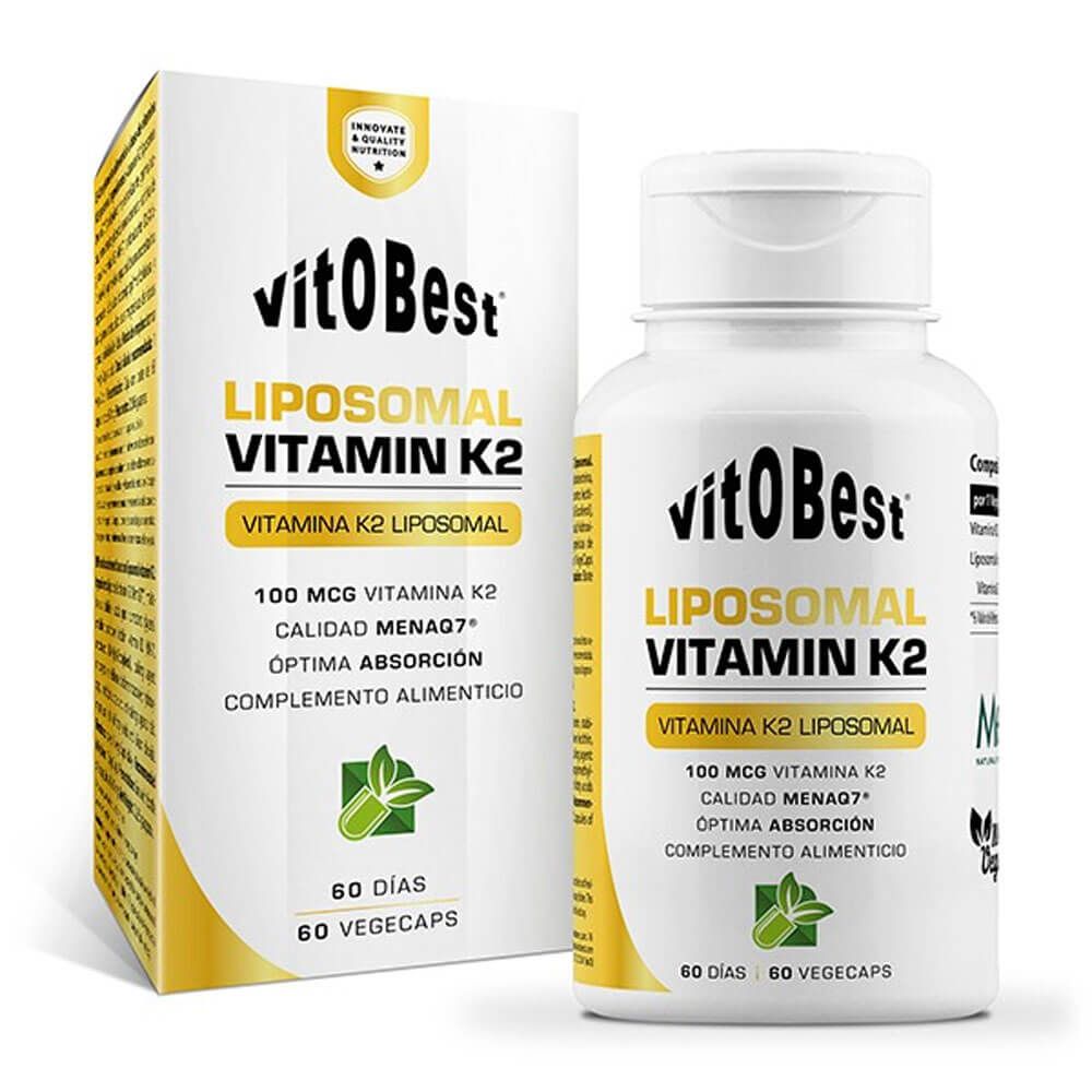Vitamina K2 Liposomal - 60 Cápsulas - Vitaminas - Vitobest_0