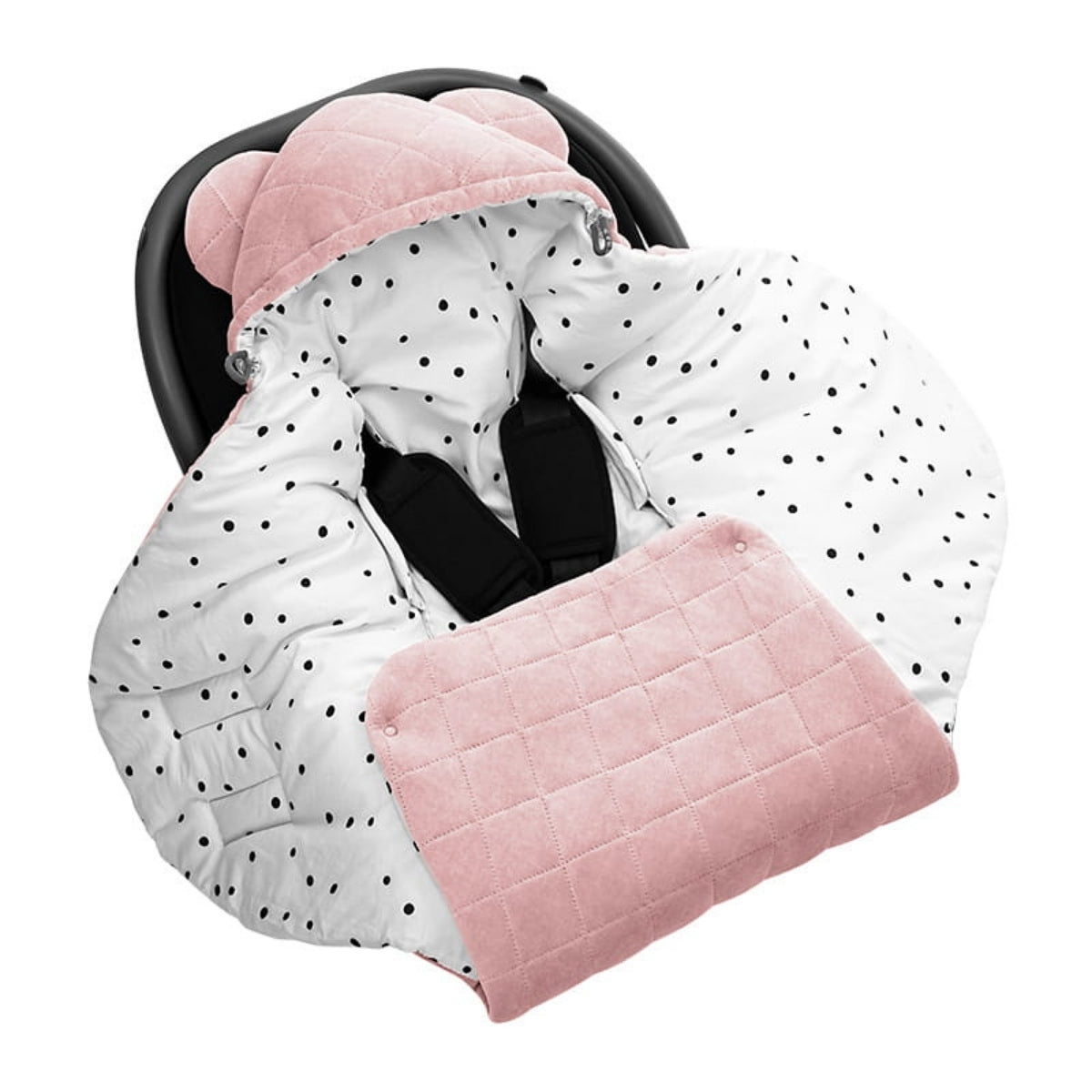 Saco Para Grupo 0 Unviersal Invierno Royal Baby Pink_0