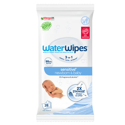 Toallitas WaterWipes BIO de bebé 28UDS