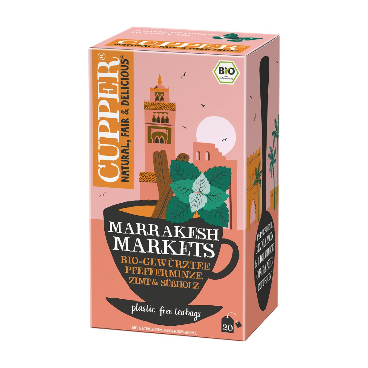 Infusion Marrakech Bio Cupper 20 Bolsas