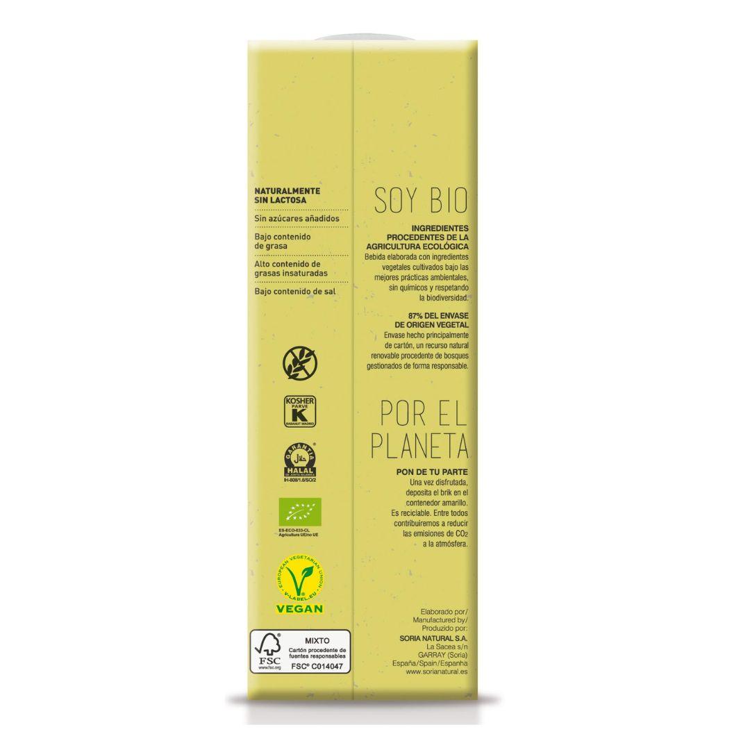 Bebida de Arroz Integral Soria Natural 1 L