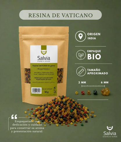 Salvia - Resina Vaticano En Grano, Granel | 100g_1