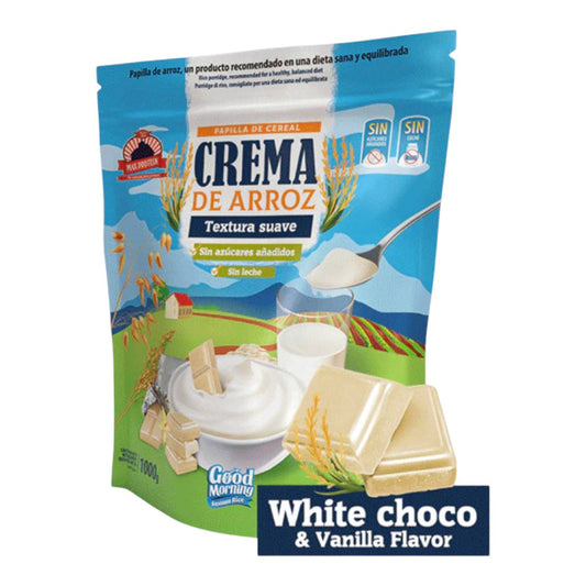 Crema De Arroz 1 Kg Chocolate Blanco - Vainilla_0