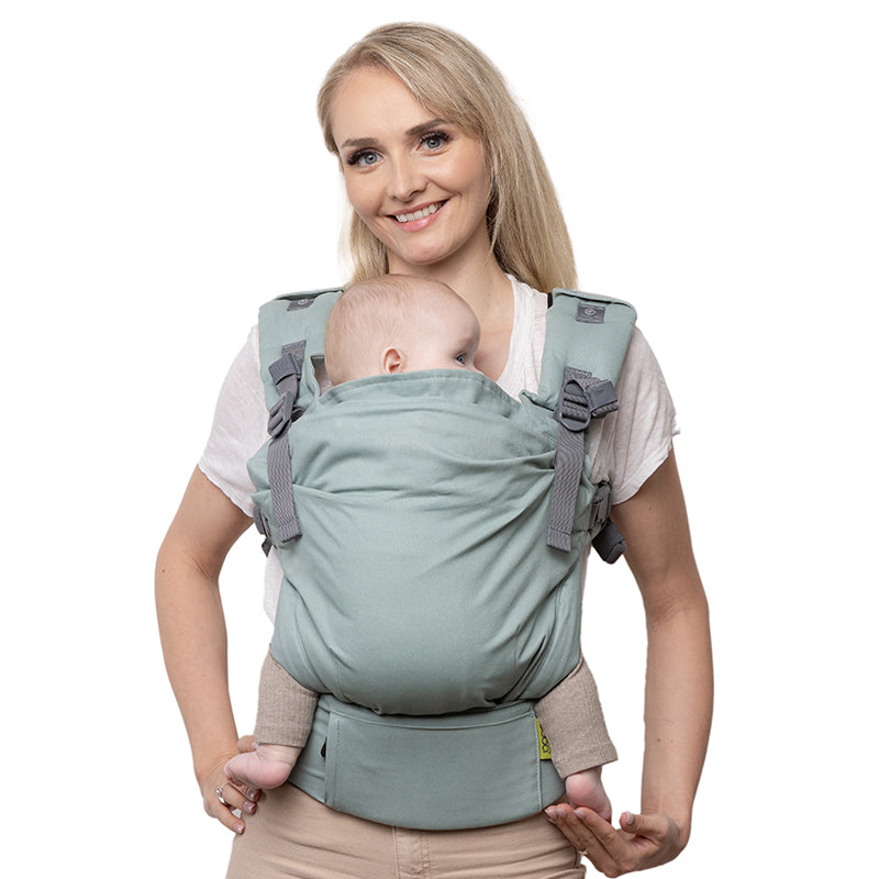 Mochila Portabebé Evolutiva Adaptable Boba X Sea Mist_0