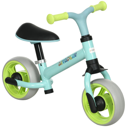 Bicicleta Sin Pedales Aiyaplay Acero, Pu Verde 66.5x34x47 Cm_0
