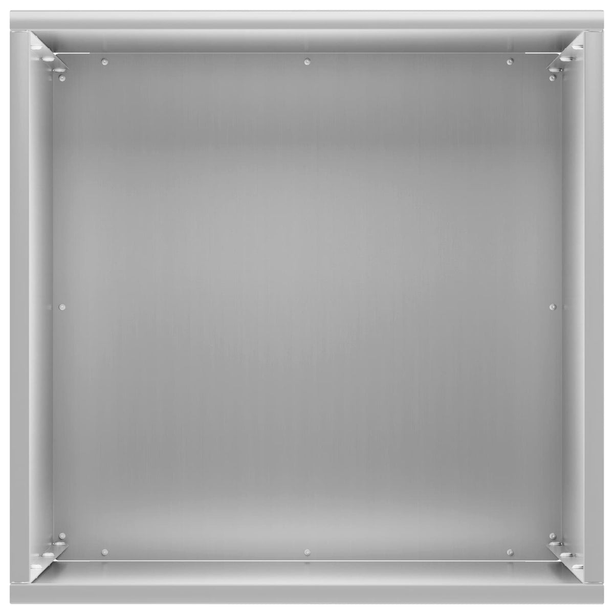 Macetero De Jardín Plateado 40 X 40 X 50 Cm Acero Galvanizado_3