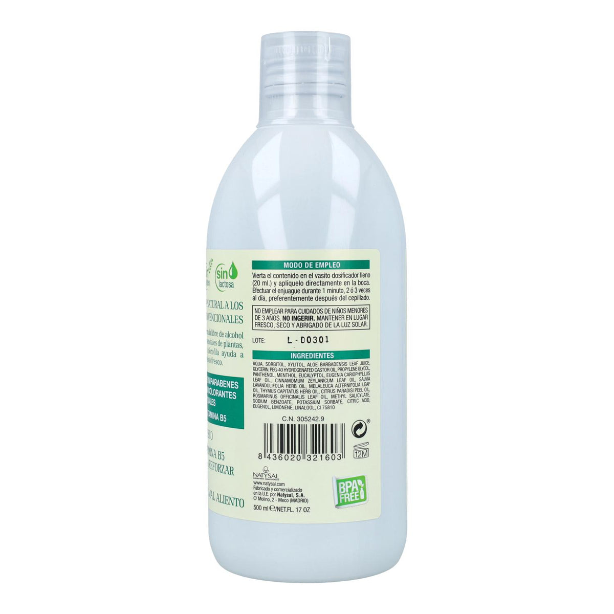 Colutorio Herbal Nature Natysal 500ml