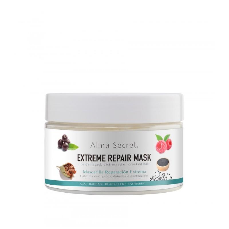 Mascarilla Extreme Repair  (Cabellos Castigados, Dañados o Quebradizos) Alma Secret 250 ml
