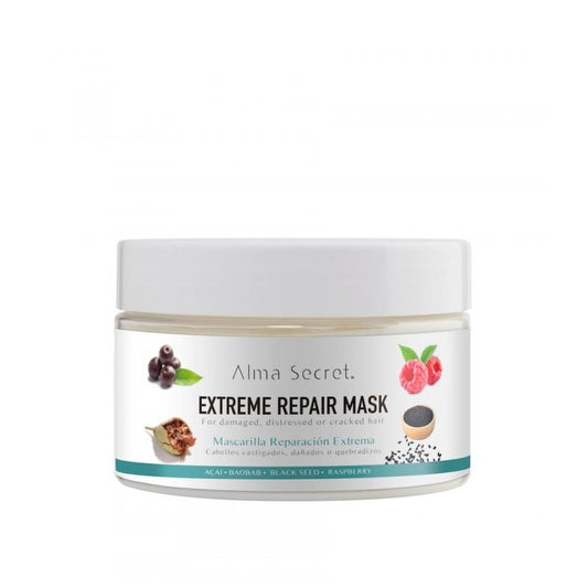 Mascarilla Extreme Repair  (Cabellos Castigados, Dañados o Quebradizos) Alma Secret 250 ml