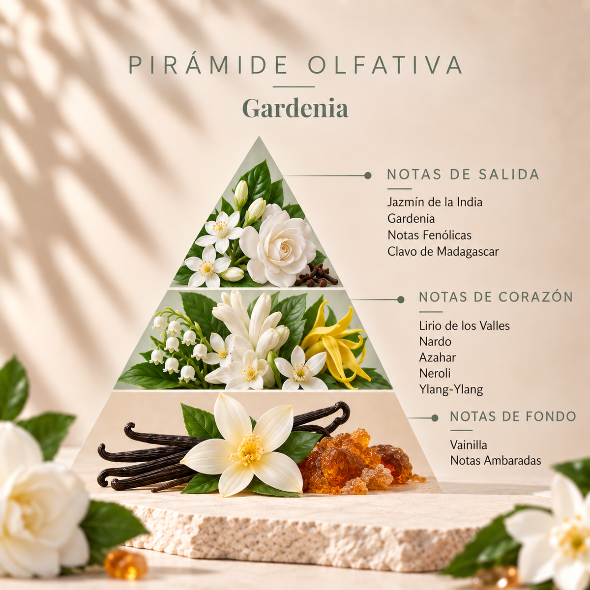 Ambientador Pulverizador Gardenia Origins SYS Aromas 100 ml | Aroma Floral y Agreste | Exótico_3