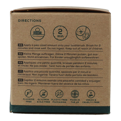 Dentífrico natural Hierbabuena  y Coco Georganics 120 ml