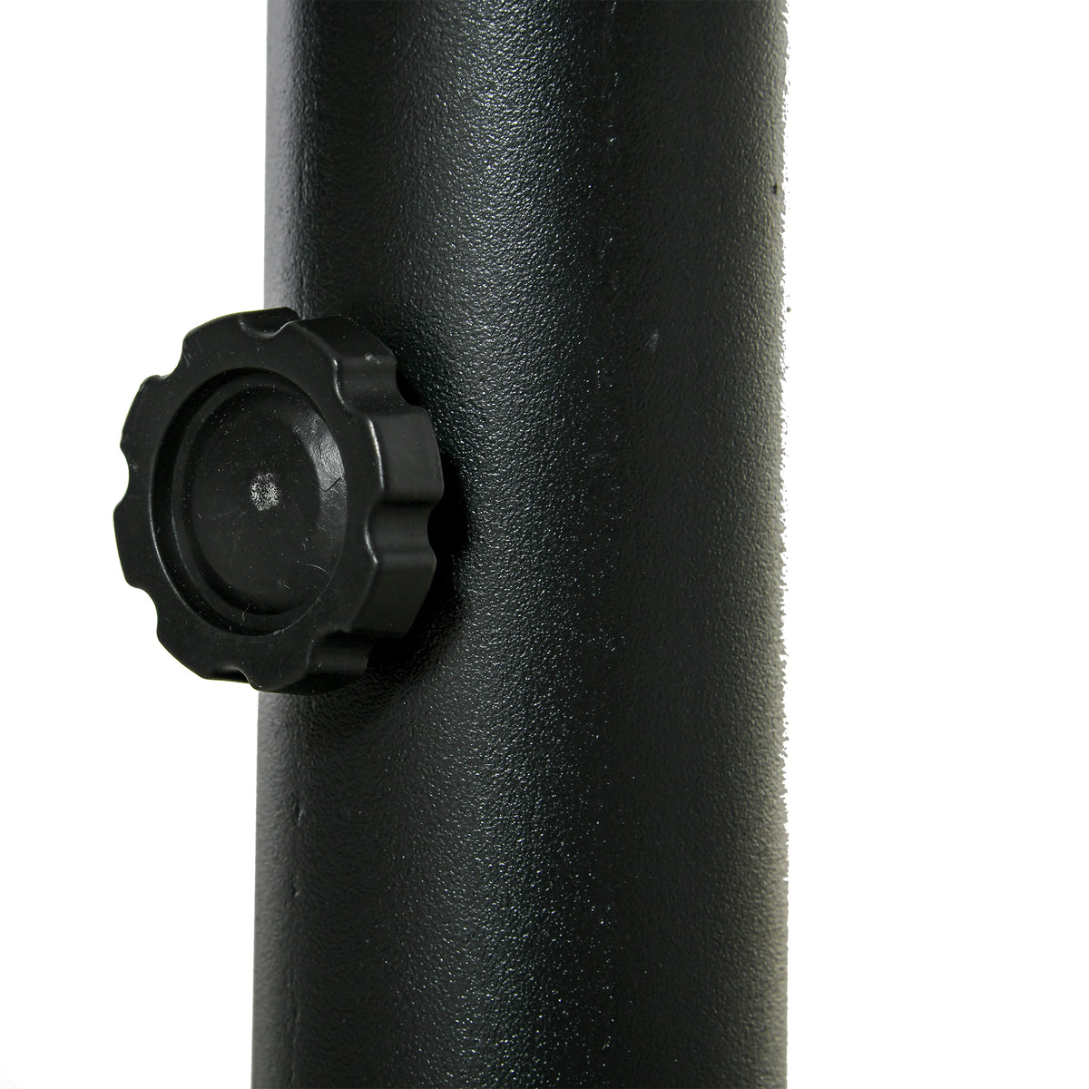 Soporte De Parasol Outsunny Metal Negro 12x12x30 Cm_3
