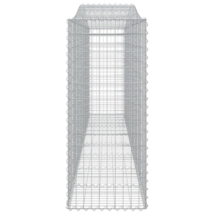 Cestas Gaviones 10 Uds Forma De Arco Hierro 400x50x120/140 Cm_4