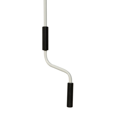 Toldo Manual Retráctil Outsunny Poliéster Gris 350x250 Cm_4
