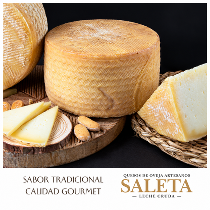 Cesta Quesos Gourmet Regalo | Queso De Oveja | 3 Cuñas De Queso Con Trufa, Con Guindilla Y Ahumado | Surtido De Quesos_5