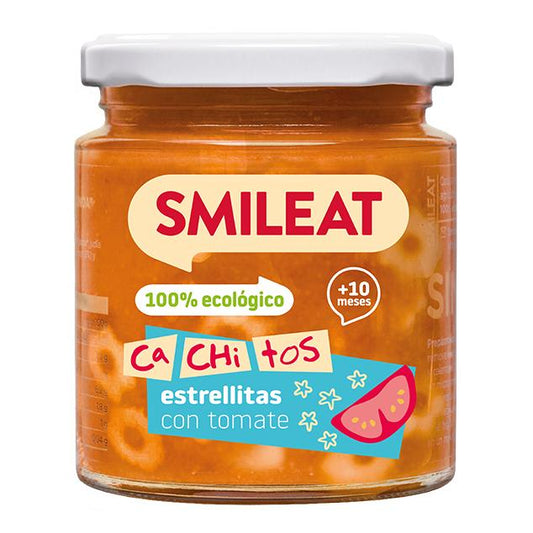 Tarrito Pasta con Tomate Ecológico CA CHI TOS Smileat, 230g