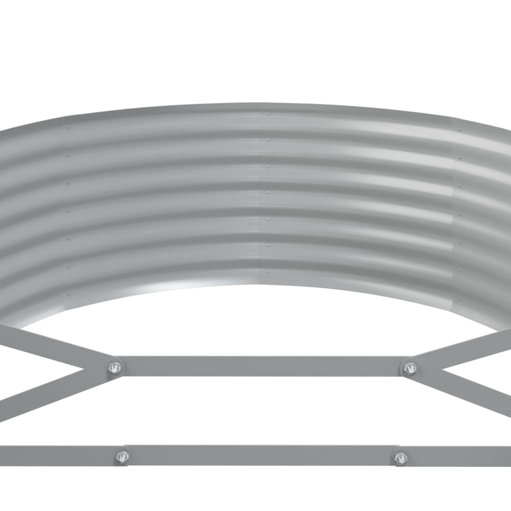 Jardinera Arriate Acero Galvanizado Verde 507x100x36 Cm_4