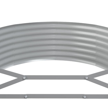 Jardinera Arriate Acero Galvanizado Verde 322x100x36 Cm_4