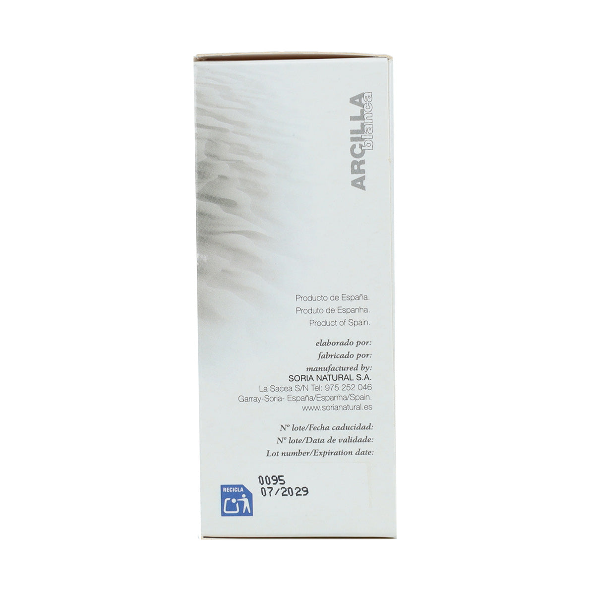 Arcilla blanca Soria natural 250 g