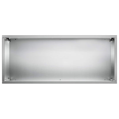 Macetero De Jardín Plateado 50 X 20 X 40 Cm Acero Galvanizado_3