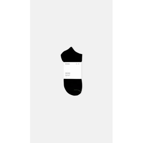 Calcetines blancos de algodón orgánico tobilleros Minimalism 41-46