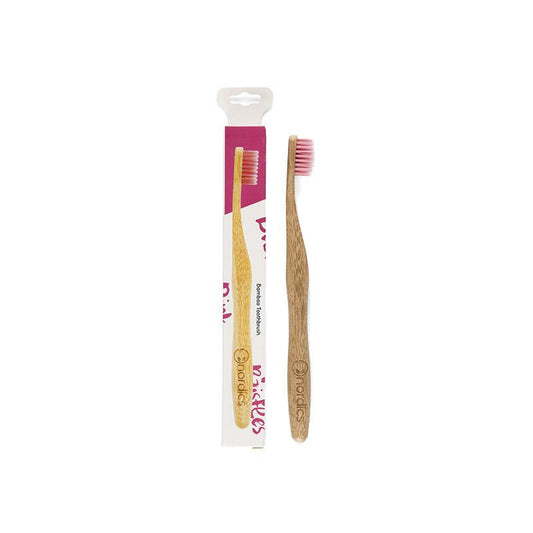 Cepillo Dental Bambu - Rosa, The Humble