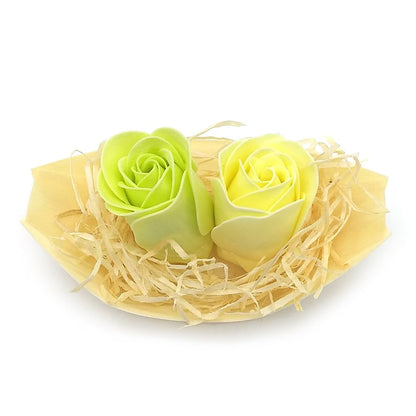 5 Barcas Con Flores Para Regalo Invitados (amarillo) - Rosas De Jabón Para Baño Aromático. Detalle Original Para Eventos_3