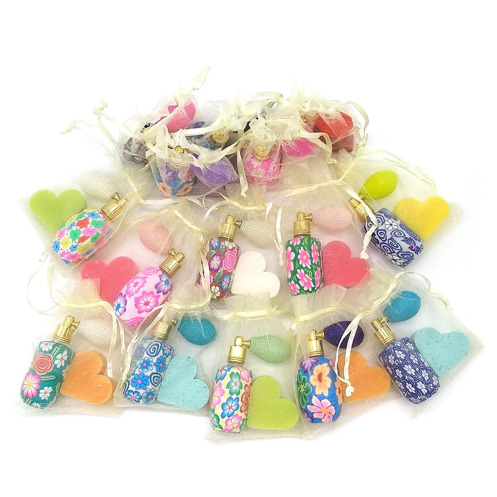 Pack 25 Uds. - Perfumero De Tocador Y Jabón Arómatico En Bolsa De Organza - Regalo Para Eventos - Hecho En España_3