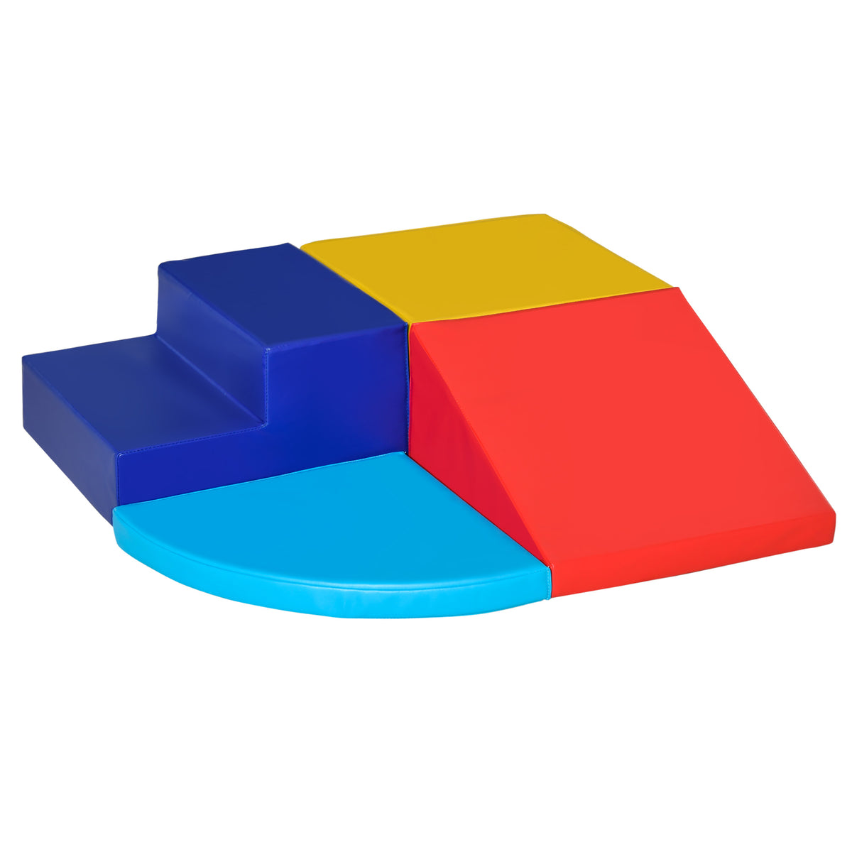 Bloques De Espuma Homcom Pu, Epe Multicolor 45.5x45.5x25 Cm_0