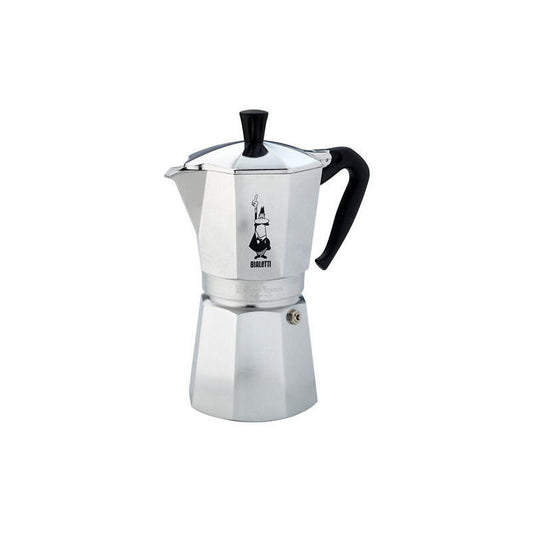Cafetera Italiana Bialetti Moka Express 0,55 L Aluminio, Negro_0