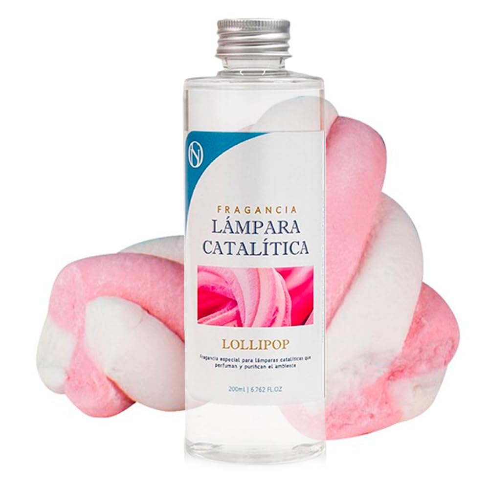 Pack 2x Fragancia Para Lámpara Catalítica 200ml: Aroma Lollipop - Disfruta De Tu Aroma Favorito Durante Más Tiempo_1