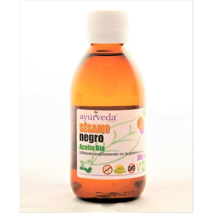 Aceite Sesamo Negro Bio Ayurveda 200 Ml