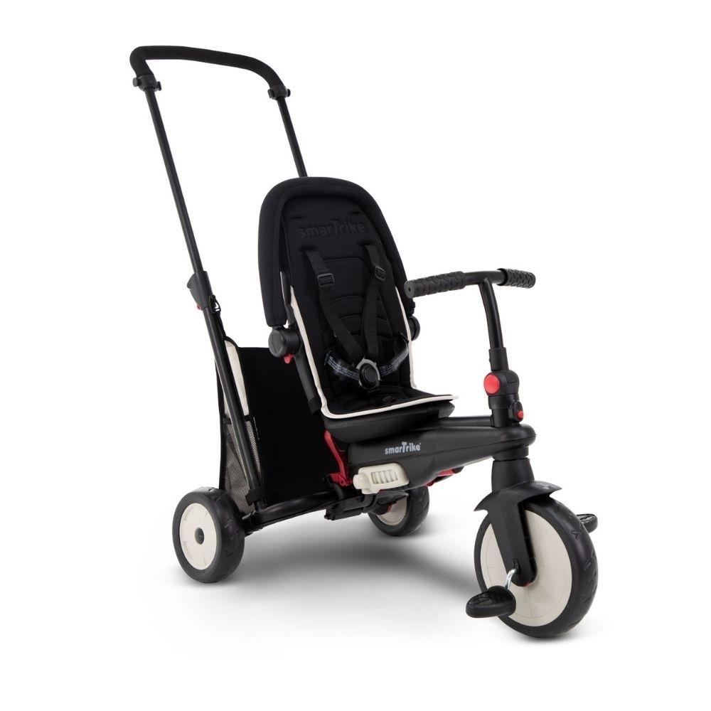 Triciclo Evolutivo Negro Smartrike Str 3 Black With Cream Piping_2