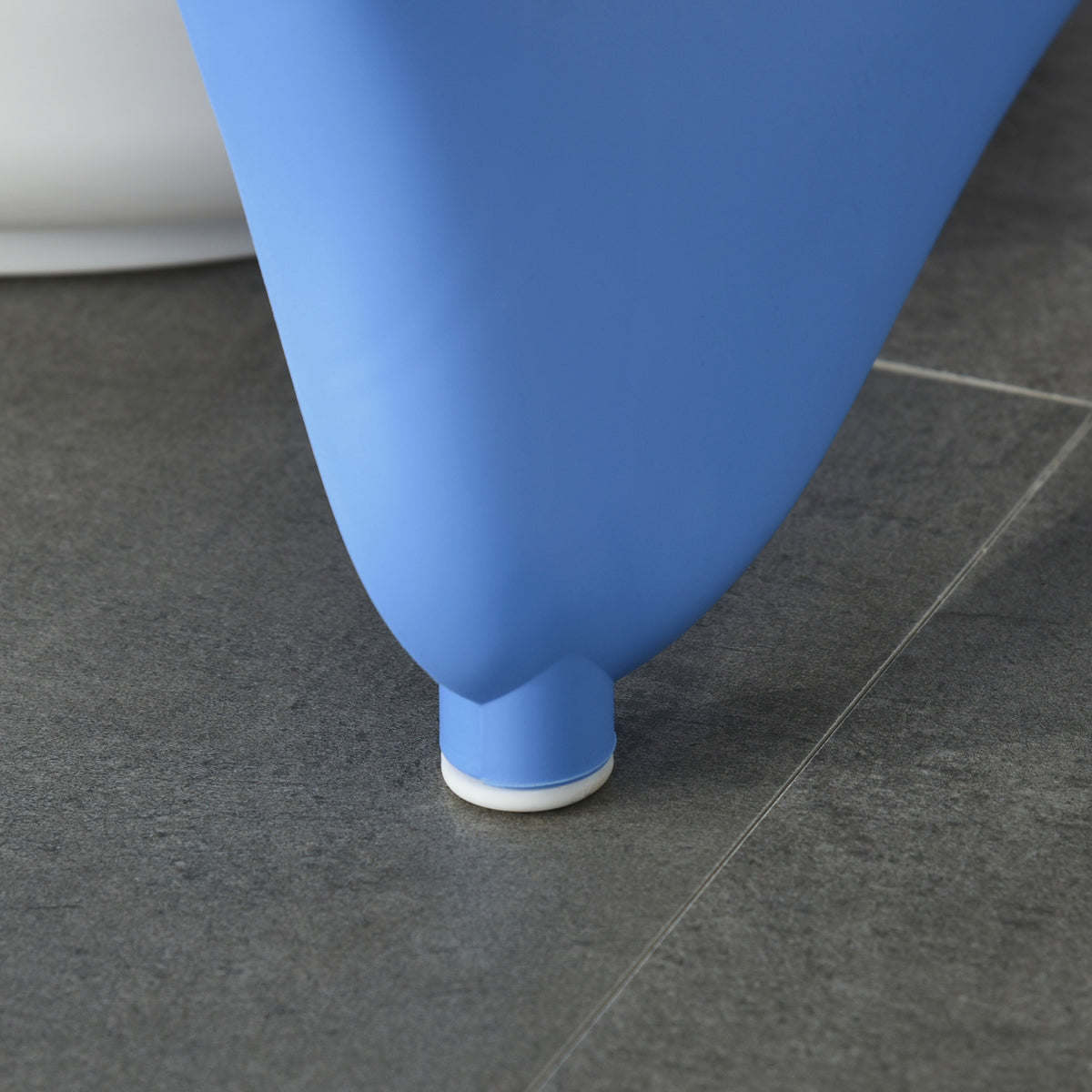 Bañera Para Bebé Plegable Homcom Pp, Tpe Azul 81.5x50.5x23.5 Cm_4
