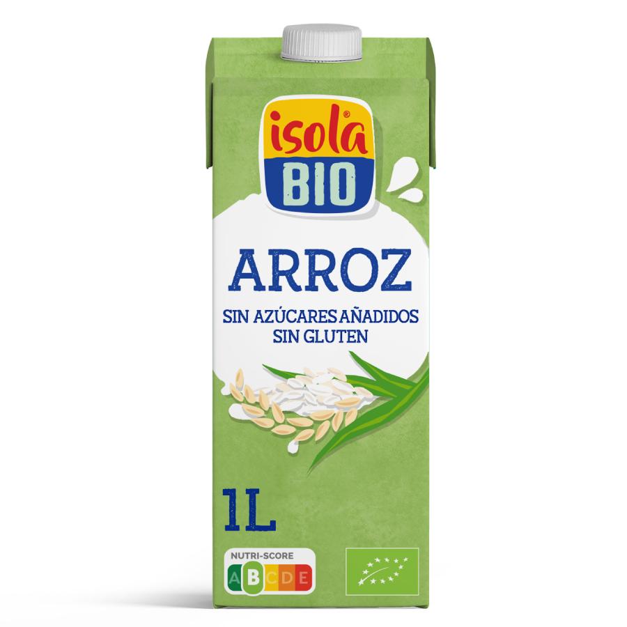 Bebida de Arroz Sin Gluten BIO Isola Bio 1 L