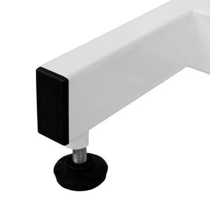 Mesa De Aseo Hidráulica Blanca - Superficie Negra_1