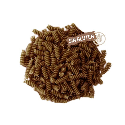 Espirales de Trigo Sarraceno Sin Gluten El Granero, 500 g