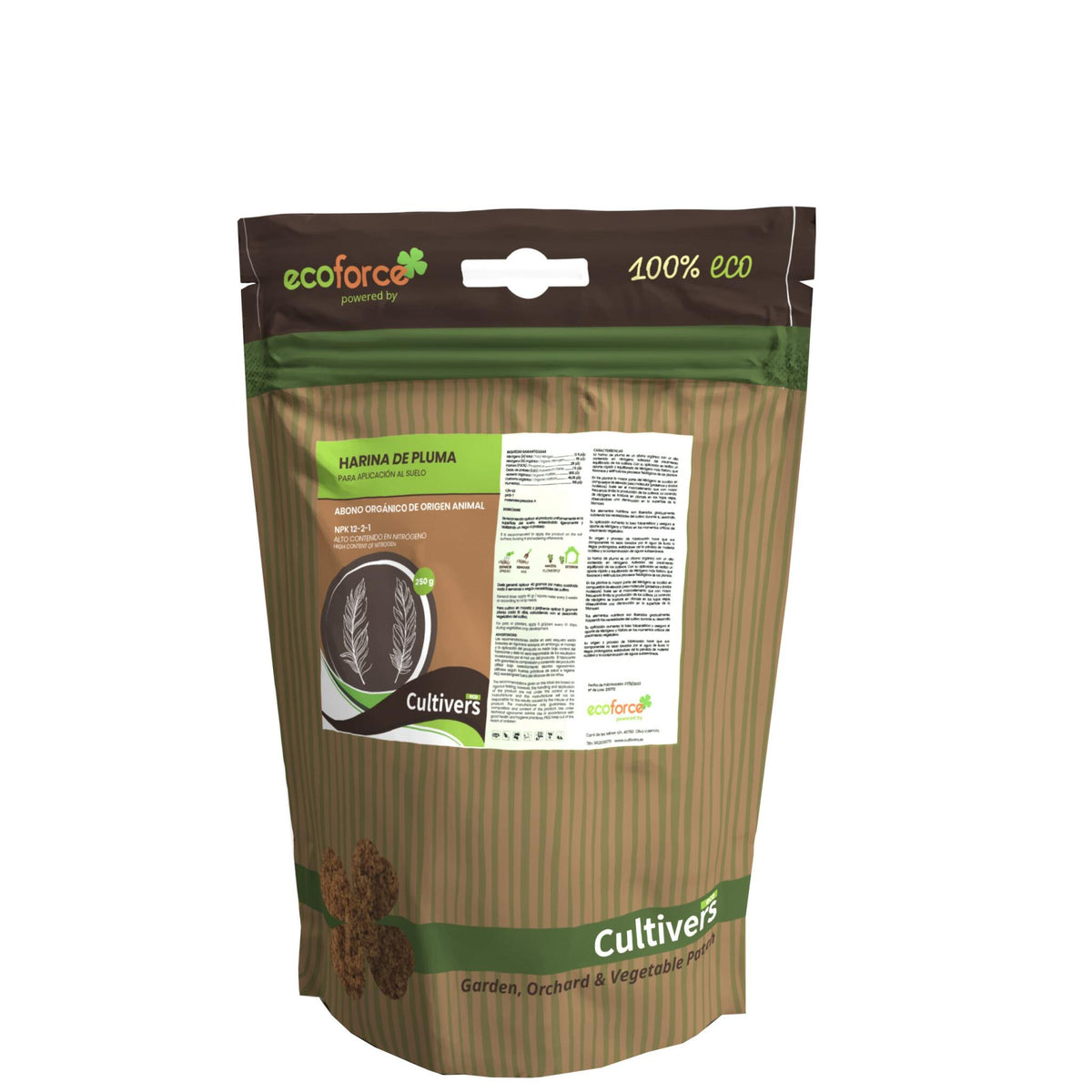Harina de pluma Npk 12-2-1 Cultivers_0
