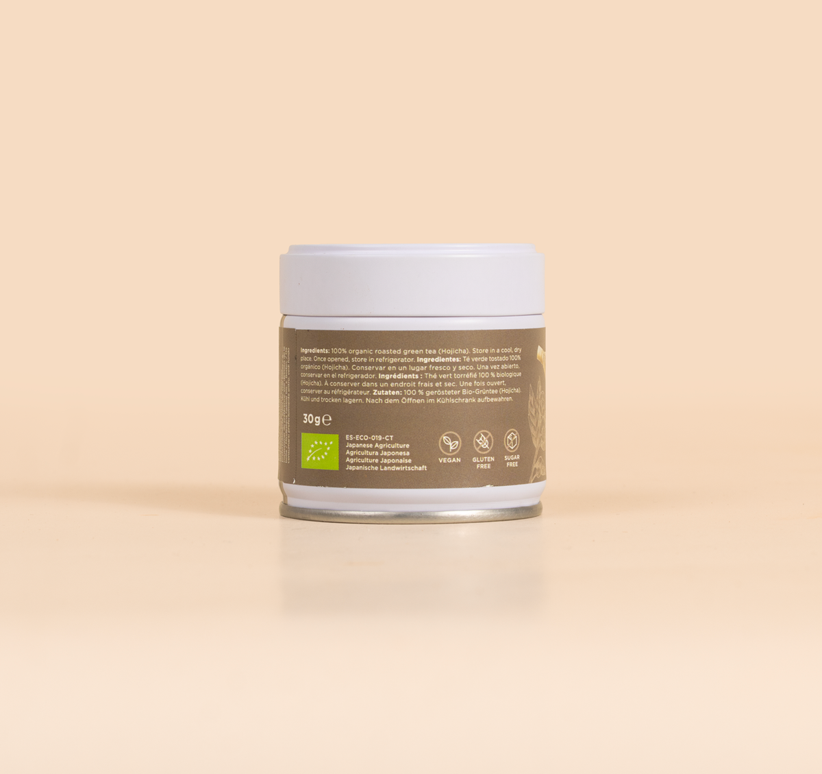 Etiquetado Té Hojicha en polvo Matcha & CO 30 g