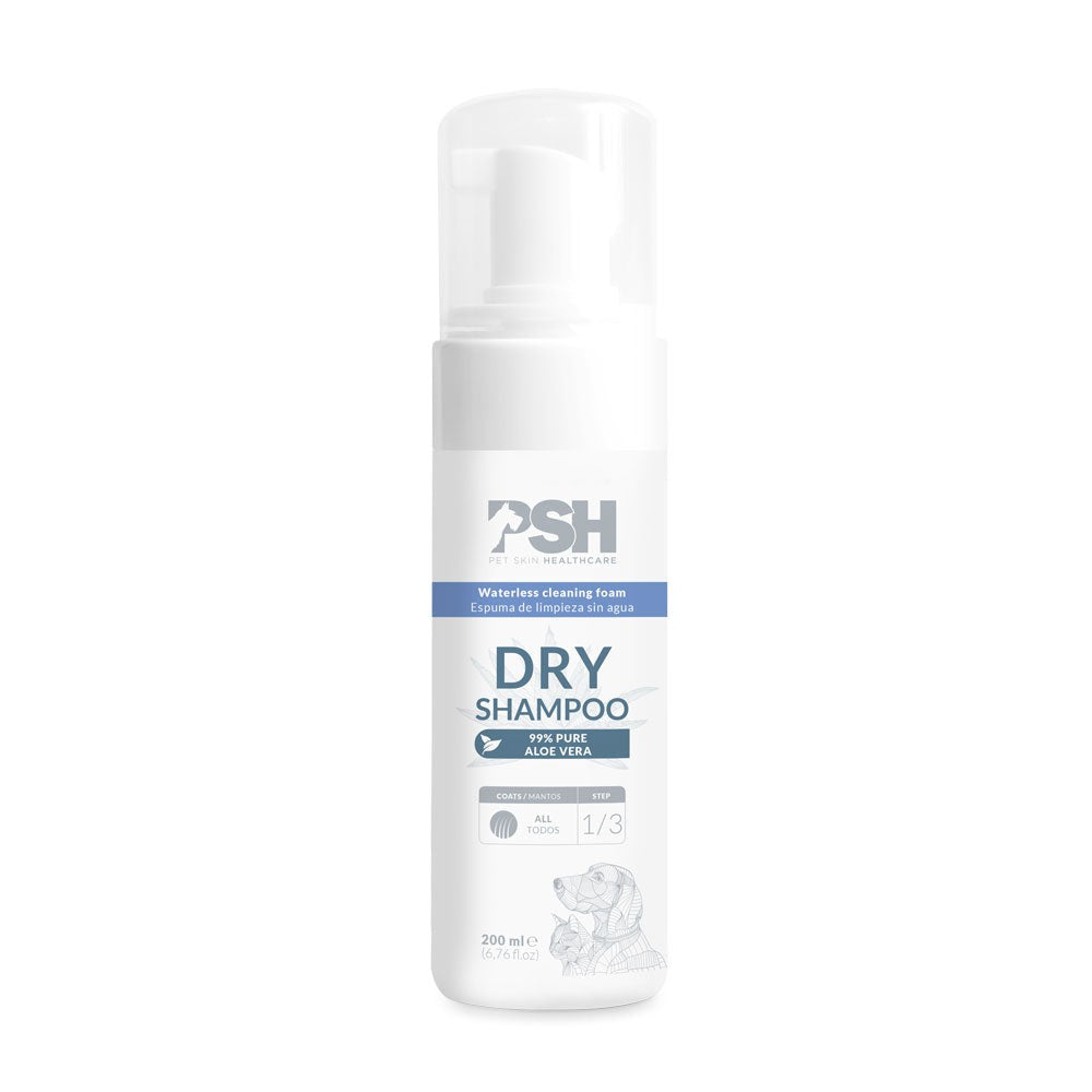 Champú Seco en Espuma Perros PSH 200 ml