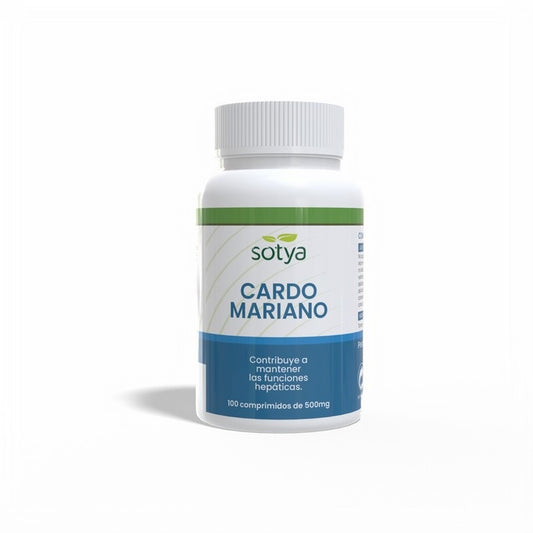 Cardo Mariano 500mg Sotya 100 comprimidos
