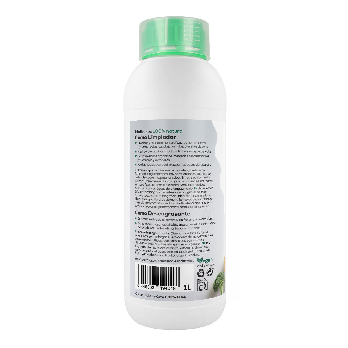Pack Jabón Potásico Negro 1L + Aceite de Neem 250 ml Planeta Huerto